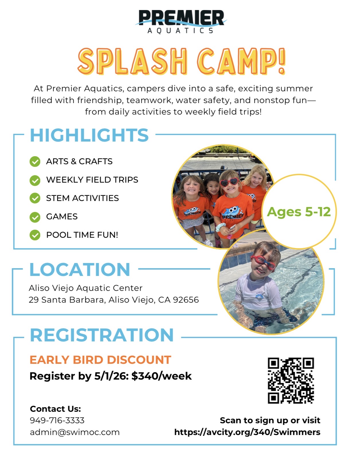 Oc Swim Summer Camps