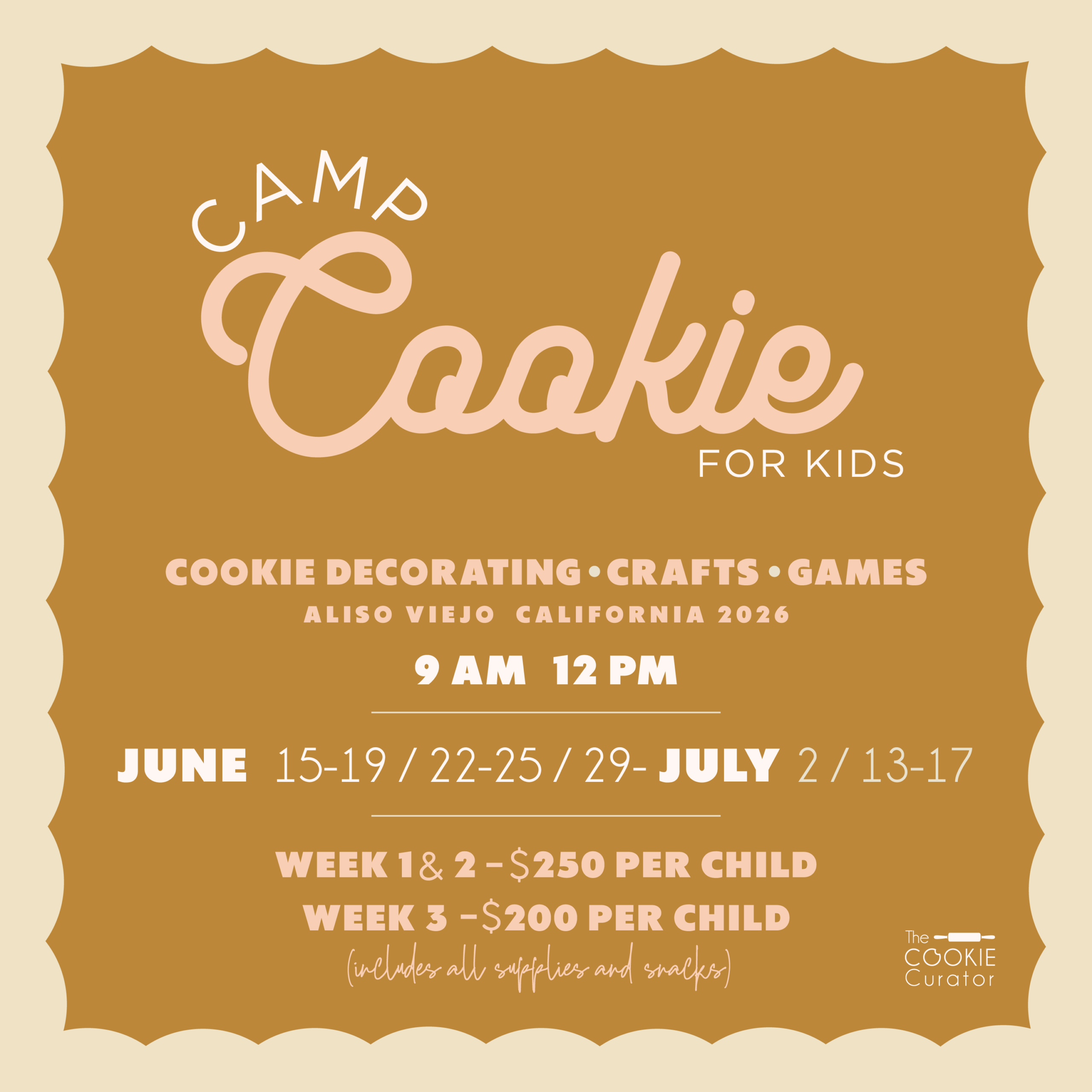 Cookie Decorating Camp