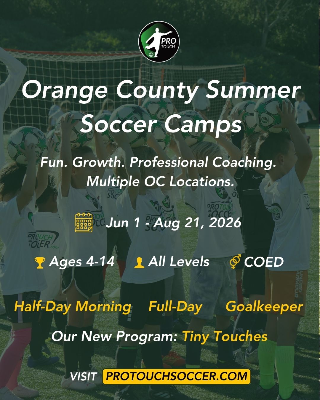 OC Soccer Summer Camps